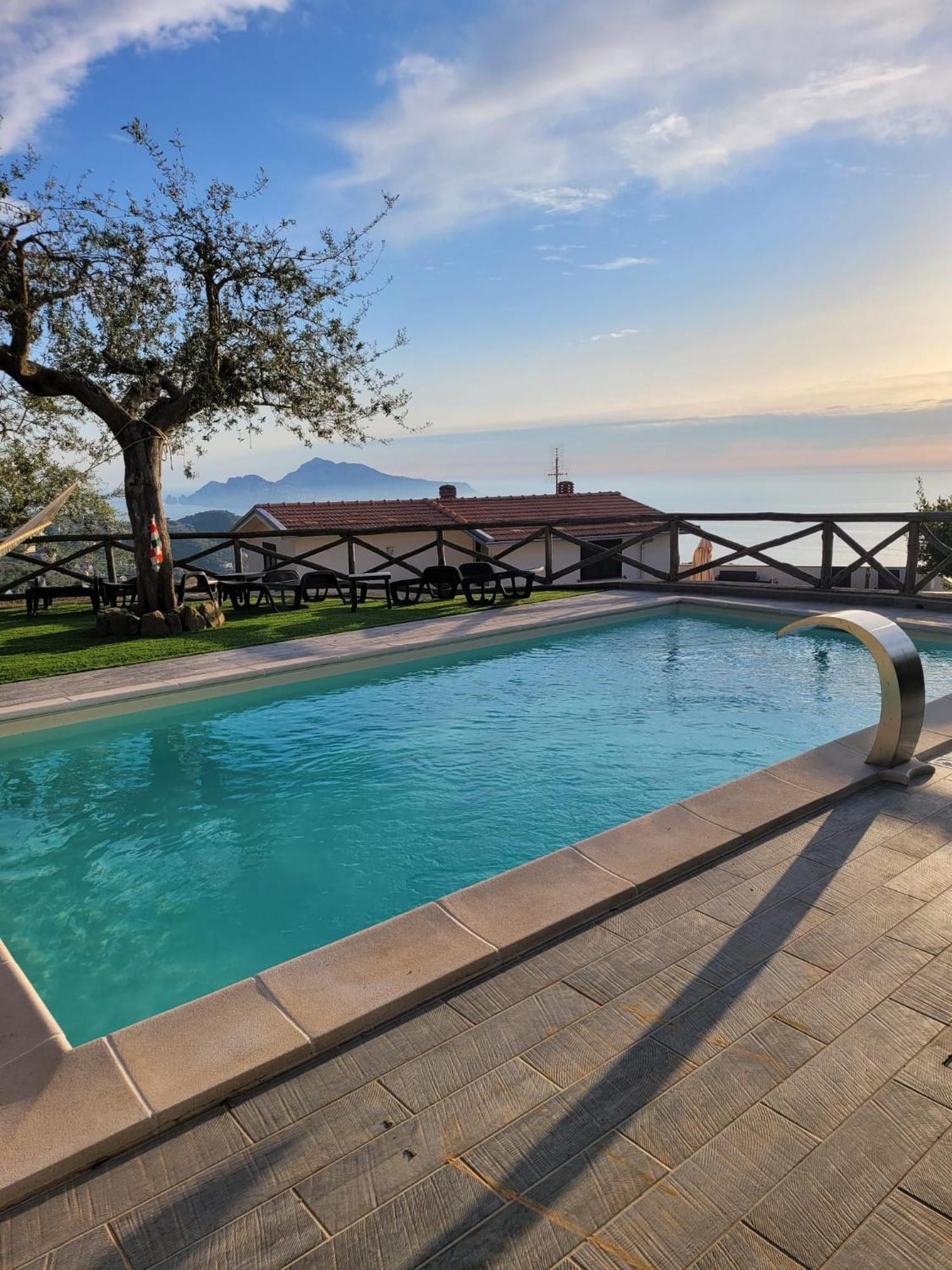 Villa Bellatrix Massa Lubrense Bagian luar foto