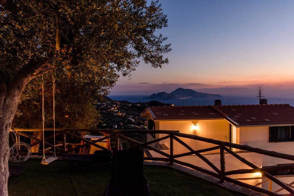 Villa Bellatrix Massa Lubrense Bagian luar foto