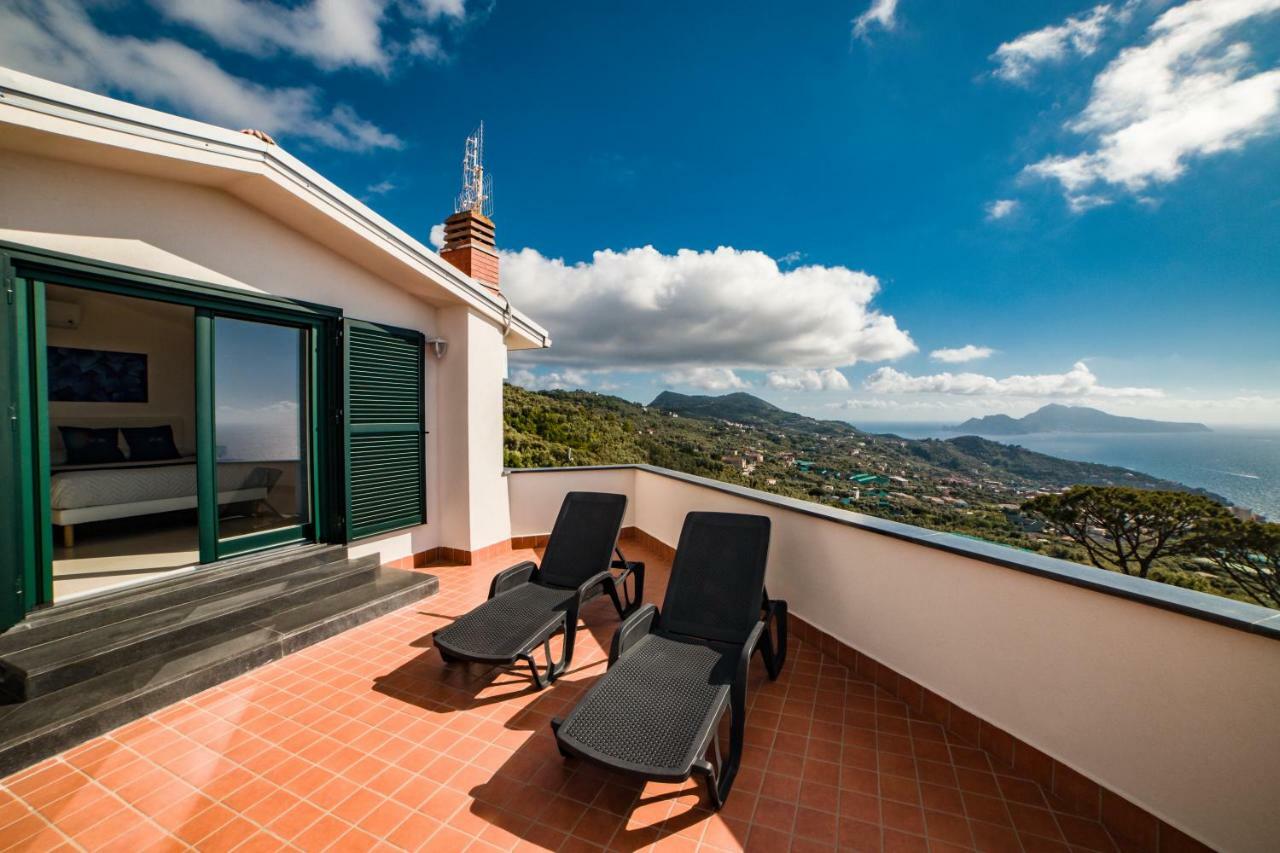 Villa Bellatrix Massa Lubrense Bagian luar foto