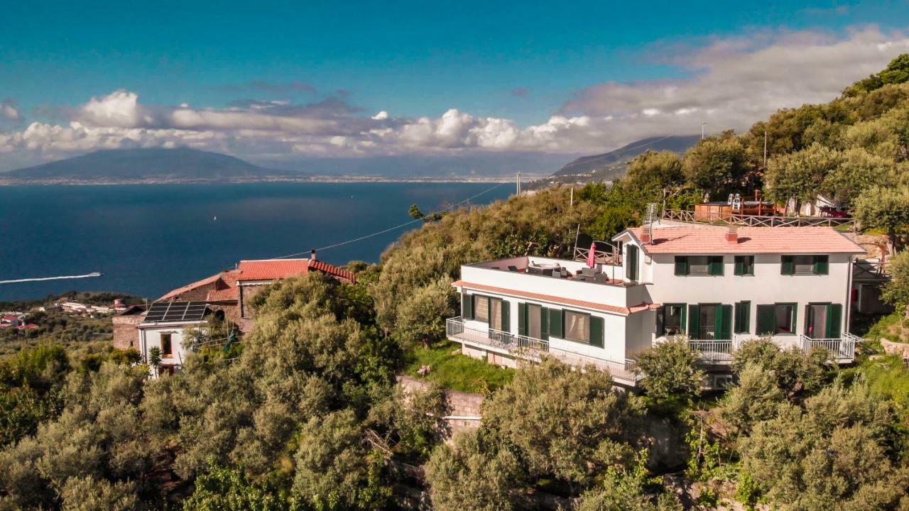 Villa Bellatrix Massa Lubrense Bagian luar foto