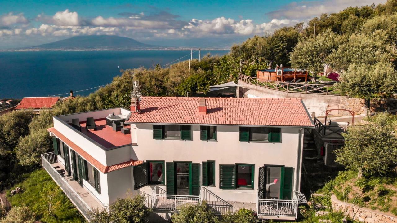 Villa Bellatrix Massa Lubrense Bagian luar foto